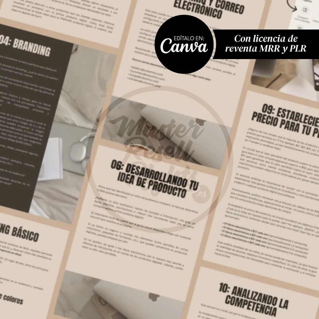 Guía de Riqueza Digital Ebook con MRR y PLR